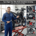 Top 5 Signs Your Bike Needs Immediate Servicing – From the Experts at Go Bike